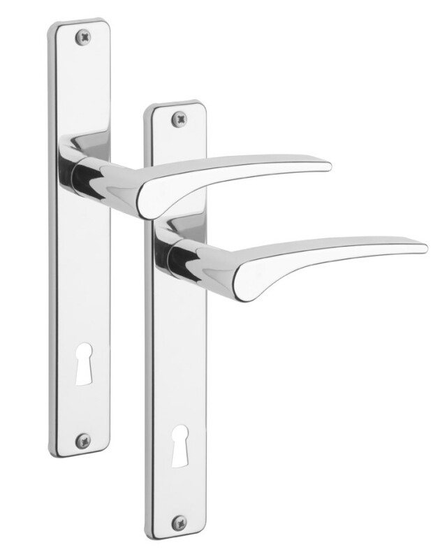 Türbeschläge ROSTEX PRAKTIK (Chrom Edelstahl glänzend)