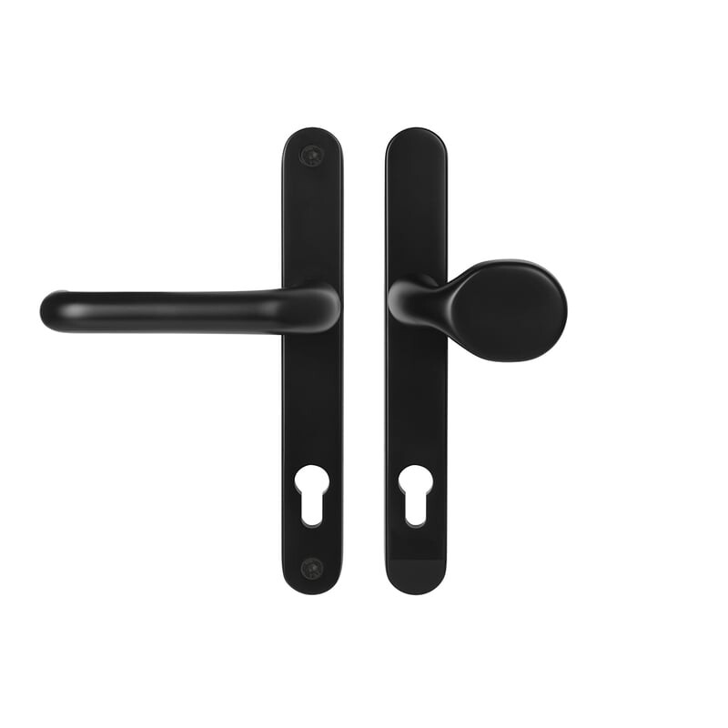 Sicherheitsbeschläge MPK - SECURO A04 - USO M1 COSLAN (F5 - Mattschwarz)