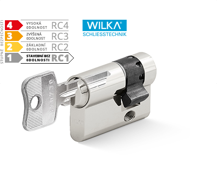 Zylindrische Halbeinbaukonstruktion ACT WILKA RC1