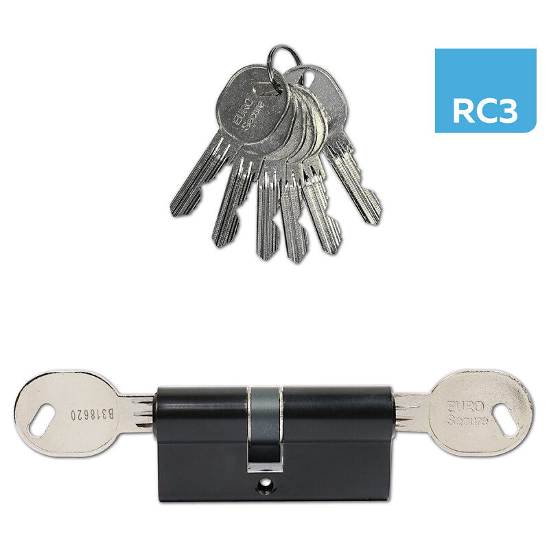 Sicherheitszylinder mit Durchgangslochkupplung RICHTER EURO SECURE R3