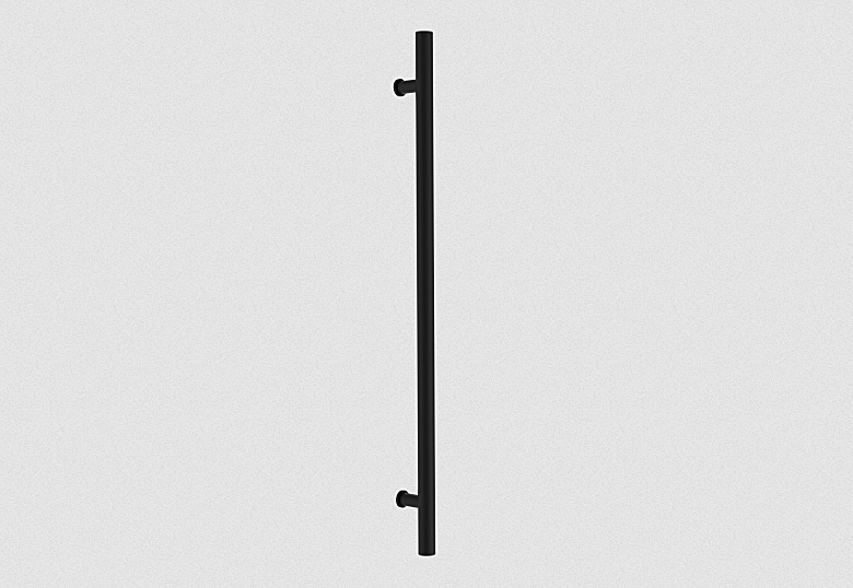 Türgriff ROSTEX OMEGA (schwarz) – doppelseitig