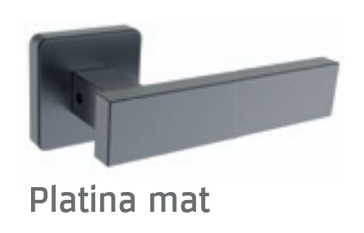 Türbeschläge ROSTEX CASTELO/H (PLATIN-EDELSTAHL)
