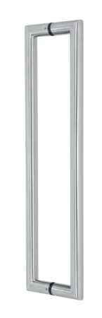 TÜRGRIFF MP Typ 02 - Ø 30 mm - Paar (BN - Gebürsteter Edelstahl)