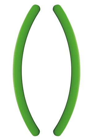 SCHIEBETÜRGRIFF MP ONE - Paar (Grün matt) - 375 mm