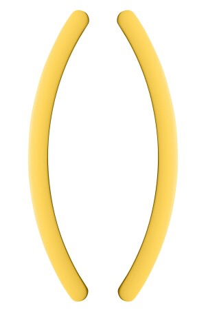 SCHIEBETÜRGRIFF MP ONE - Paar (Zitronengelb matt) - 375 mm