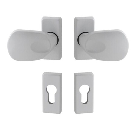 Türgriff MP WA - HANDLE FELIX - UR Silber (RAL 9006)