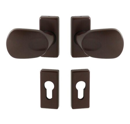 Türgriff MP WA - FELIX - UR (Braun (RAL 8017))