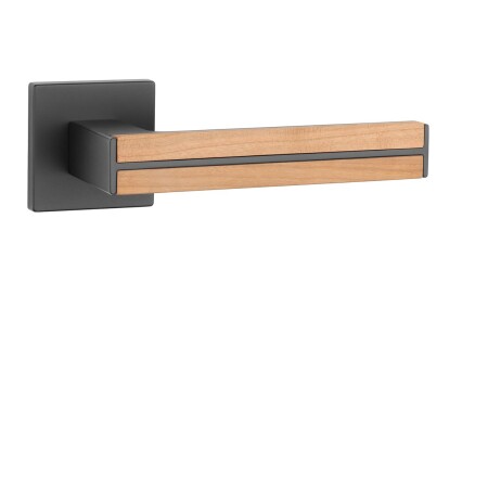 Türbeschläge MP AS - IMPERATA - HR 7S (BS - Schwarz matt / Eichenholz)