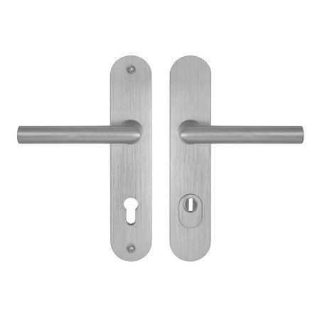 MP MPK Schutzbeschlag - SECURO A01 PLUS - SO FAVORIT (F9 - Edelstahl eloxiert) - mit Abdeckung