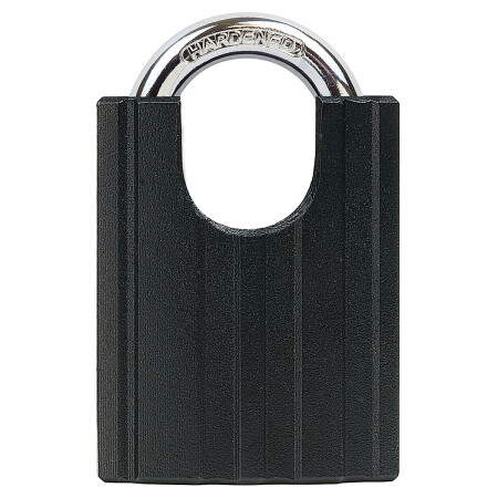 Stahlvorhängeschloss mit Bügelabdeckung RICHTER RV.STONE.63