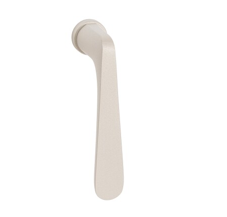 Euro-Fenstergriff MP VM - DK - PEPE - R mini (MG - Mondgrau)