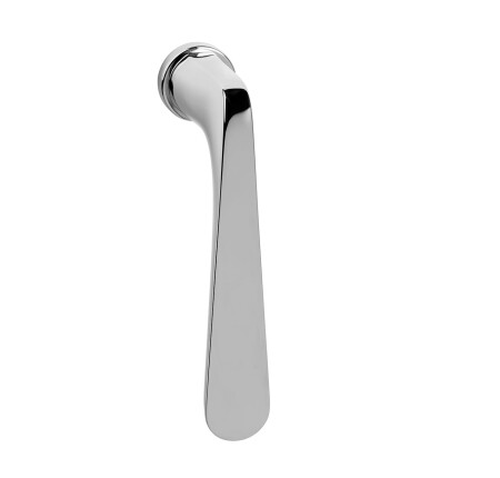 Euro-Fenstergriff MP VM - DK - PEPE - R mini (OC - Glänzendes Chrom)