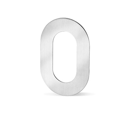 Fassadennummern ACT - 12 cm (Edelstahl)