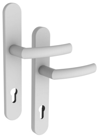 Sicherheitsbeschläge ROSTEX RX807-40/92 CORNO (weiß)