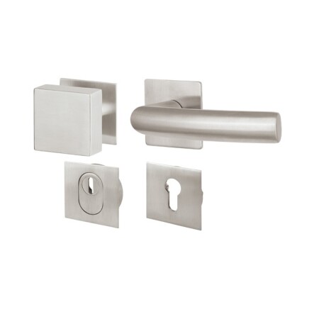 Sicherheitsbeschläge TWIN BLOCK FL DEF HR (E) - flache Rosette