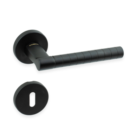Türbeschlag COBRA BLOCCA-R (schwarz)