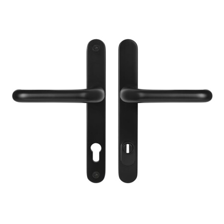 Sicherheitsbeschläge MP MPK - SECURO A04 PLUS - USO COSLAN (F5 - Schwarz matt)