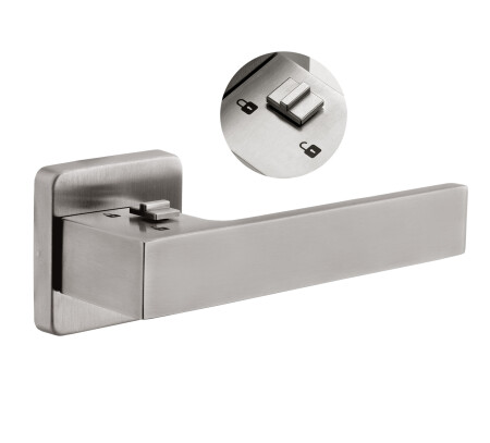 Türbeschlag ROSTEX RAVENA/H BLOK mit Verriegelung am Griff