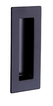 ROSTEX Schiebetürschalen quadratisch 50x120 mm (SCHWARZ)