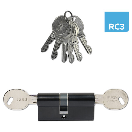 Sicherheitszylinder mit Durchgangslochkupplung RICHTER EURO SECURE R3