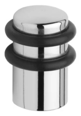 ROSTEX runder Türstopper (verchromter Edelstahl)
