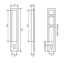 Muschel MP PR 1100Z PZ (NICKEL PERLE)