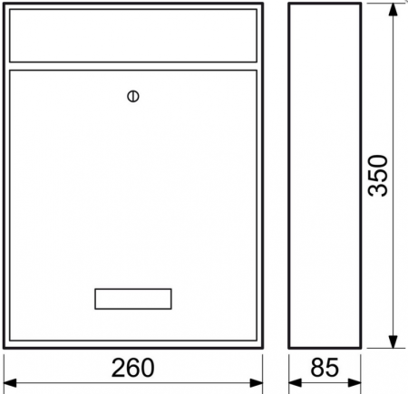 Briefkasten RICHTER BK240.N (EDELSTAHL)