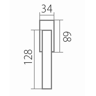 Fensterbeschlag TWIN ALA HR H 1290 RO (E)