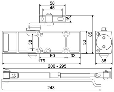 Türschließer RICHTER RZ 903