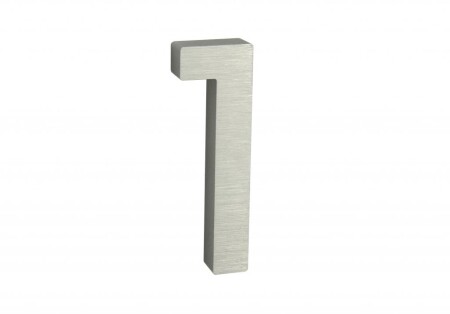 Hausnummern RICHTER 3D RN.100LV (ALUMINIUM)