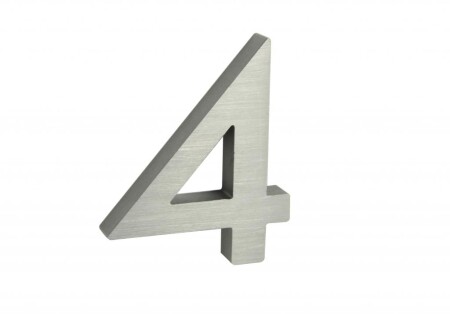 Hausnummern RICHTER 3D RN.100LV (ALUMINIUM)