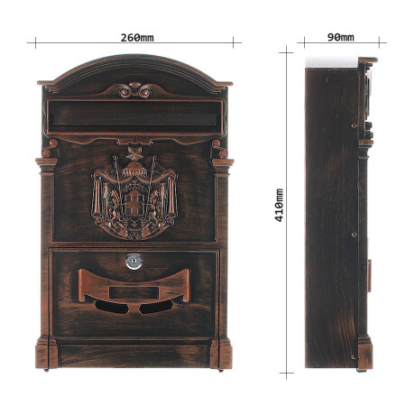 BRIEFKASTEN MP ASHFORD - T05667 (Antik)