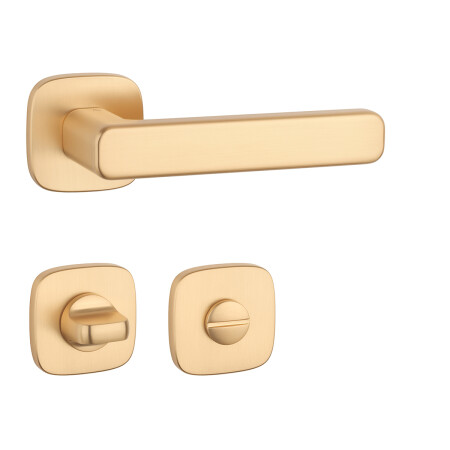 Türbeschläge MP AS - IXIA - QR 7S (OLS - Gebürstetes Messing)