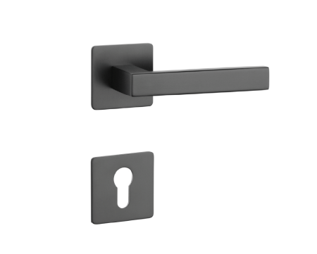 Türbeschlag MP SH - SQUARE - HR 1760 3SM (BS - Schwarz matt)
