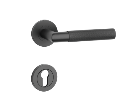 Türbeschlag MP SH - OVAL - R 1742 PRO 8 MM (BS - Schwarz matt)