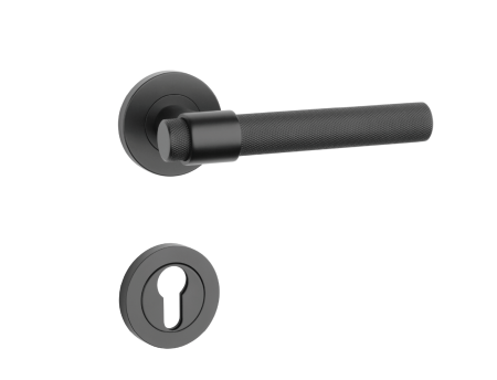Türbeschlag MP SH - OVAL - R 1743 PRO 8 MM (BS - Schwarz matt)