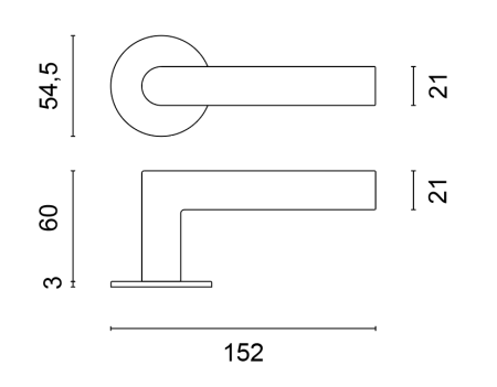 Türbeschlag MP SH - OVAL - R 1750 3SM (BN - Edelstahl gebürstet)