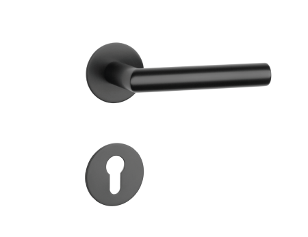 Türbeschlag MP SH - OVAL - R 1750 3SM (BS - Schwarz matt)