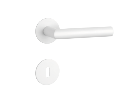 Türbeschlag MP SH - OVAL - R 1750 3SM (WS - Weiß matt)