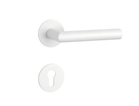Türbeschlag MP SH - OVAL - R 1750 3SM (WS - Weiß matt)