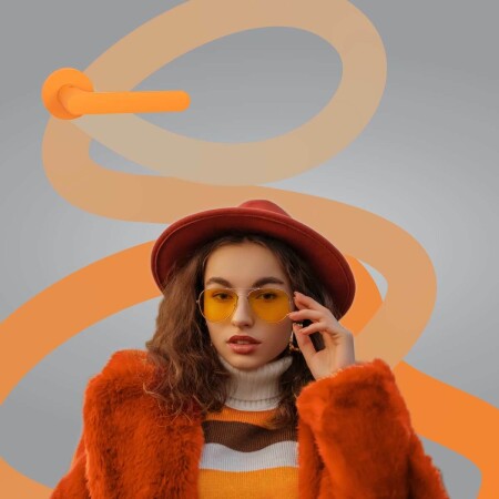 Türbeschlag MP CB - MOOD ONE - R (Orange matt)