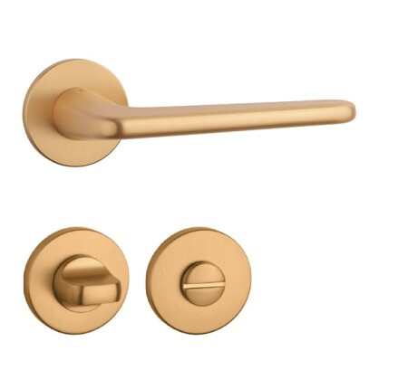 Türbeschläge MP AS - LIRA - R 5S (OLS - Gebürstetes Messing)