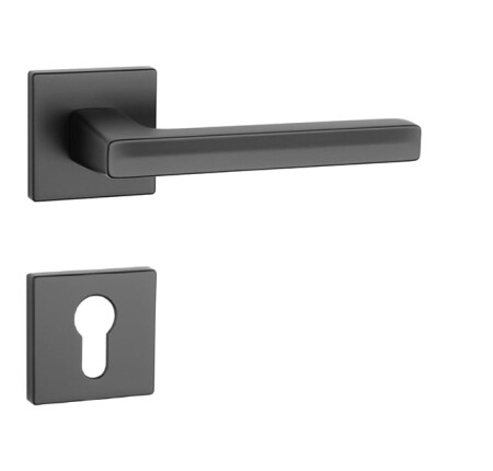 Türbeschläge MP AS - PEA - HR 7S (BS - Mattschwarz)