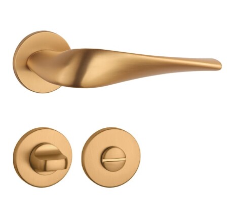Türbeschläge MP AS - PETUNIA - R 5S (OLS - Gebürstetes Messing)