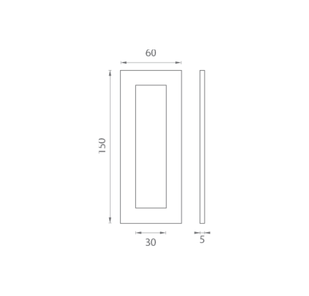 Glasschale MP JNF - IN. 16.558.A (BN - Gebürsteter Edelstahl)