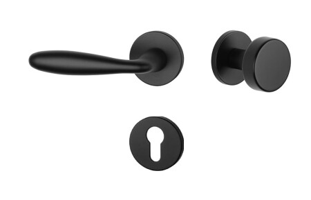 Türbeschlag MP AT - VERBENA - R 7S (BS - Schwarz matt)