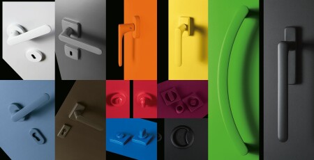 Türgriff MP CB - HANDLE ONE 350 (Mattschwarz (C03))