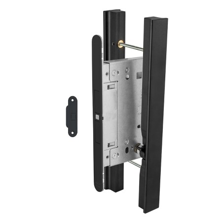 TÜRGRIFF MP SECRET mit Verriegelung (BS - Mattschwarz)