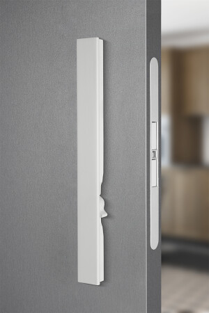 TÜRGRIFF MP SECRET mit Verriegelung (WS - Weiß matt)