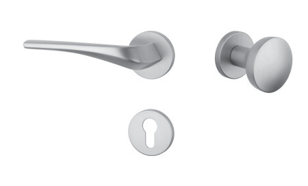 Türbeschläge MP Dalia - R 7S (OCS - Gebürstetes Chrom)